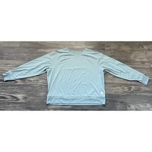 SOLD Halo Crew Neck Pullover Lightweight Sweatshirt Sea Spray Heather Large